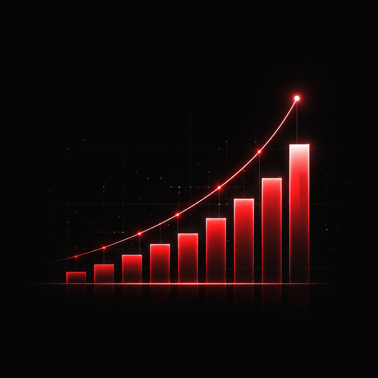 Abstract illustration of data flowing through a tracking layer