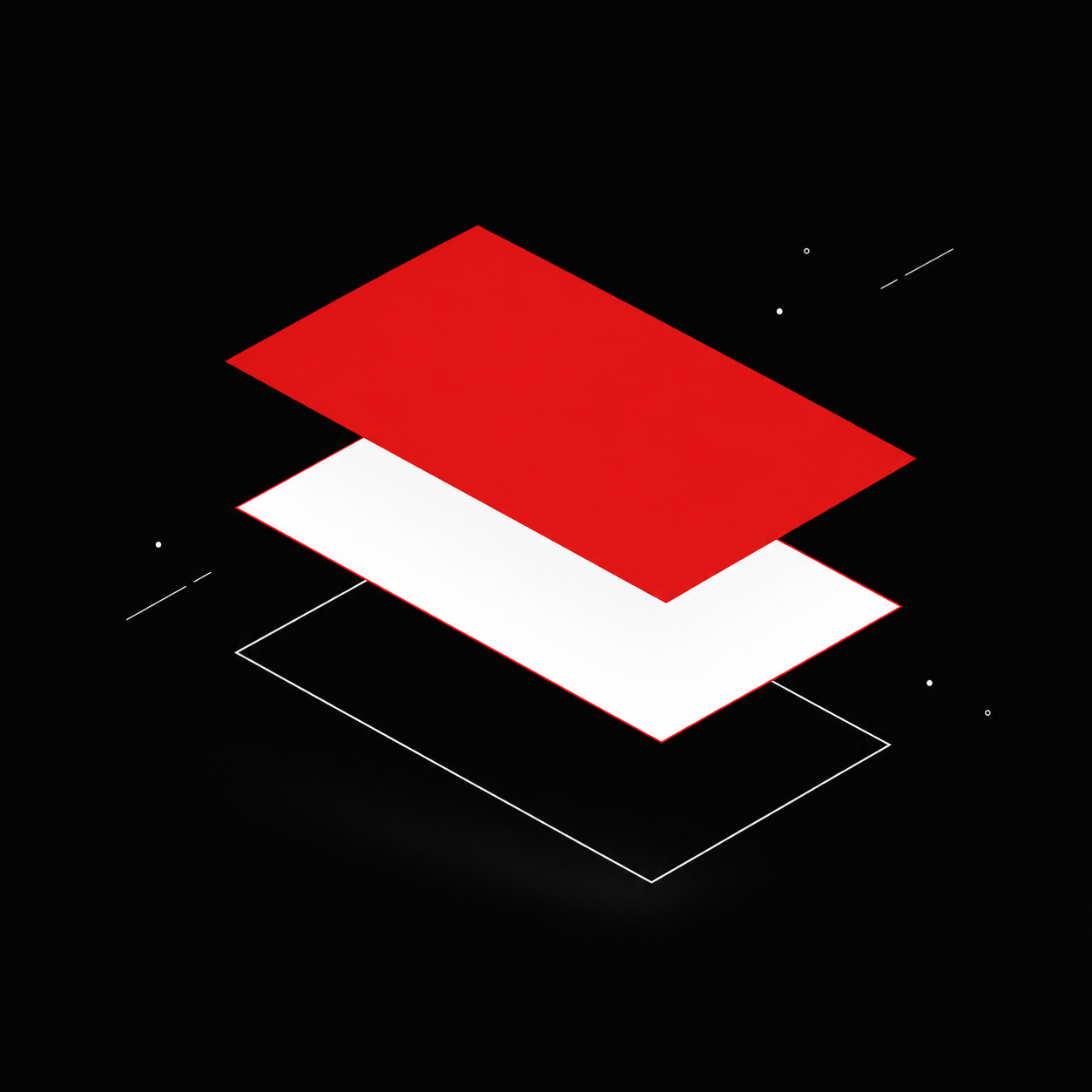 Stacked product cards representing Superior Marketing's productized service stack